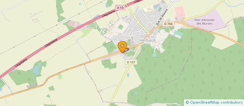 localisation de l'entreprise STAPI  HERBAULT