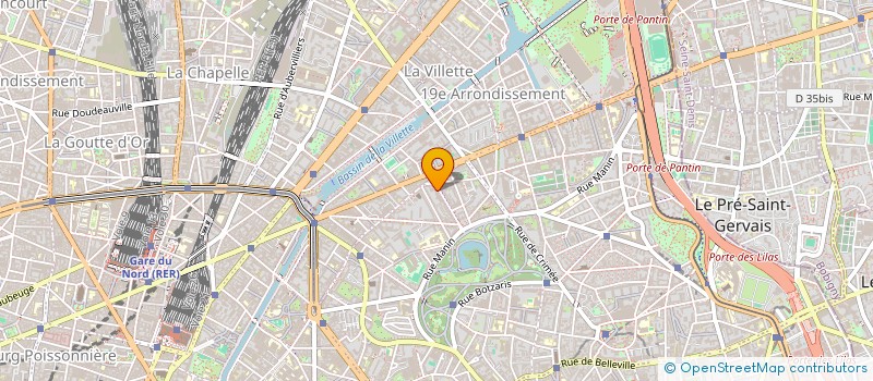 localisation de l'entreprise STAR 1  PARIS