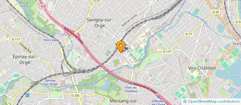 localisation de l'entreprise STAR 1 à SAVIGNY-SUR-ORGE