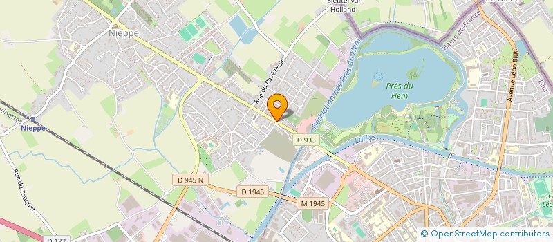localisation de l'entreprise STAR 2 AMBULANCES à ARMENTIERES