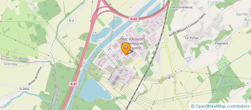 localisation de l'entreprise STAR à SAINTE-HELENE-DU-LAC