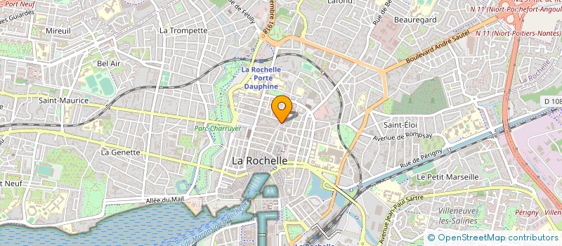 localisation de l'entreprise STAR à LA ROCHELLE