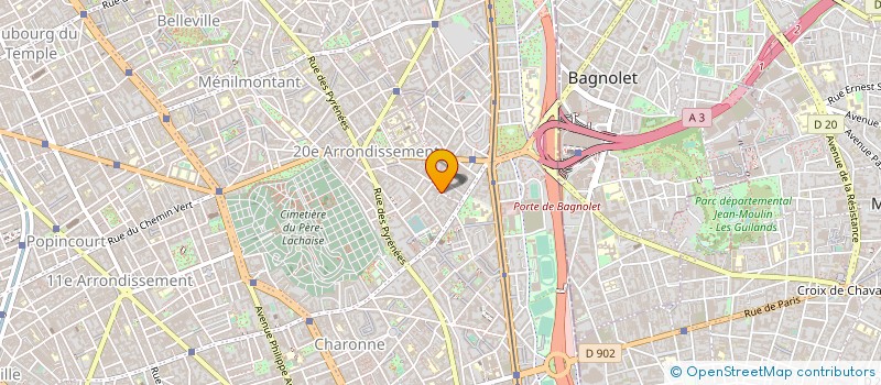 localisation de l'entreprise STAR  PARIS