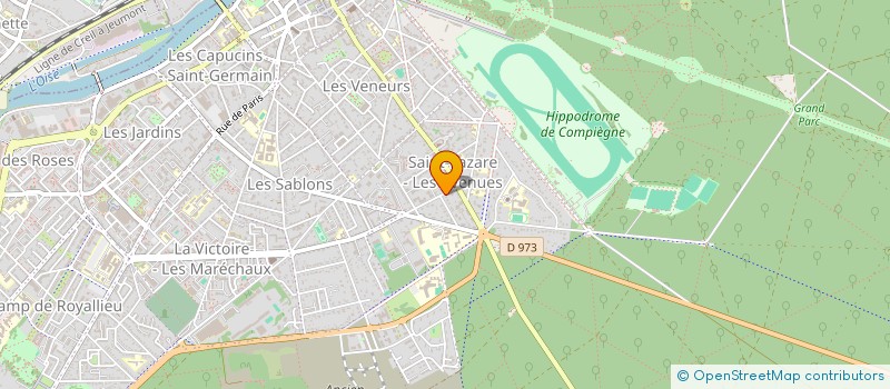 localisation de l'entreprise STAR 4  COMPIEGNE