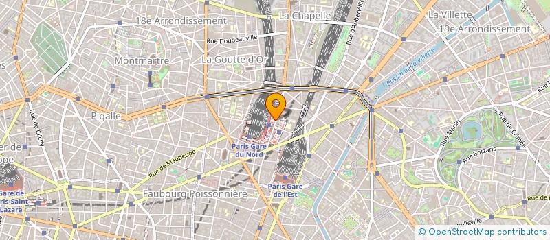 localisation de l'entreprise STAR  PARIS