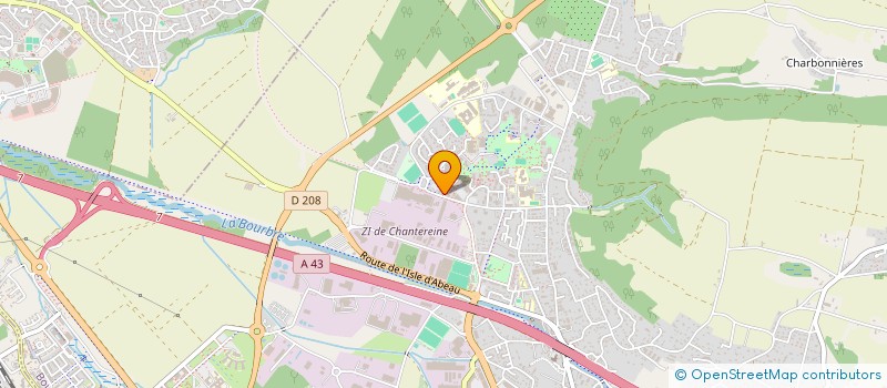 localisation de l'entreprise STAR à BOURGOIN-JALLIEU