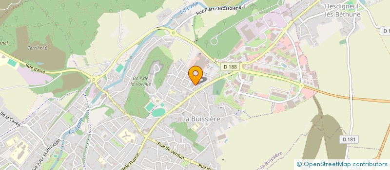 localisation de l'entreprise STAR à BRUAY LA BUISSIERE