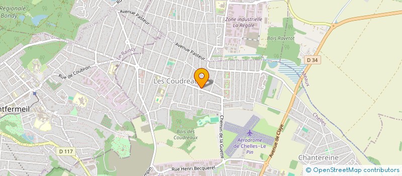localisation de l'entreprise STAR à CHELLES