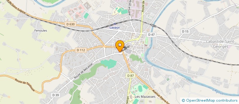 localisation de l'entreprise STAR 6TM  LAVAUR