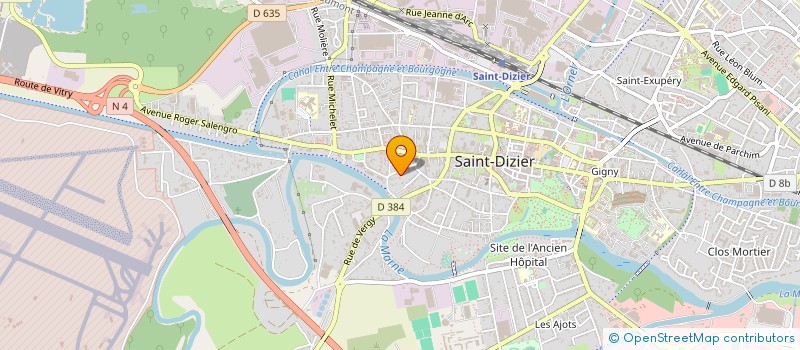 localisation de l'entreprise STAR à SAINT-DIZIER