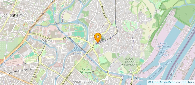 localisation de l'entreprise STAR  STRASBOURG