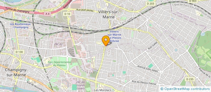 localisation de l'entreprise STAR ASSURANCE  VILLIERS-SUR-MARNE