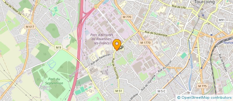 localisation de l'entreprise STAR AUTO à MOUVAUX
