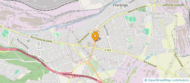 localisation de l'entreprise STAR AUTO  FLORANGE