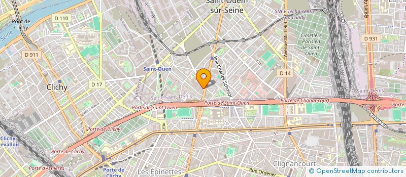 localisation de l'entreprise STAR AUTO EXPORT à SAINT-OUEN-SUR-SEINE