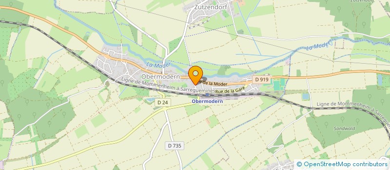 localisation de l'entreprise STAR B.A.T EQUIPEMENT  DOSSENHEIM-SUR-ZINSEL