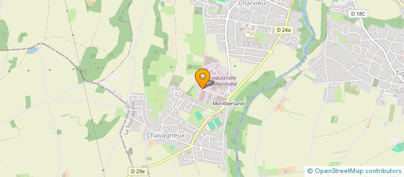 localisation de l'entreprise STAR BAT  CHARVIEU-CHAVAGNEUX