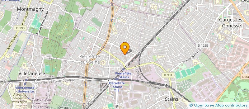 localisation de l'entreprise STAR BAT à PIERREFITTE-SUR-SEINE