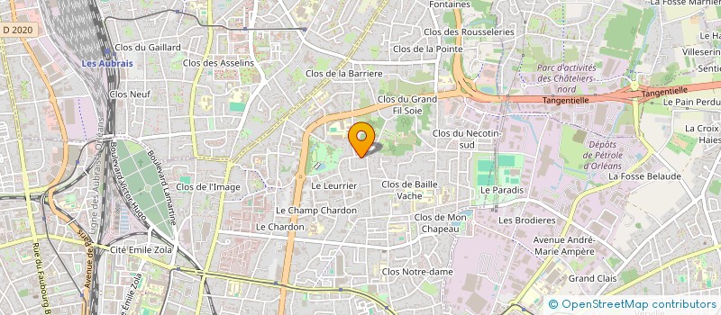 localisation de l'entreprise STAR BAT ONE SARL à ORLEANS