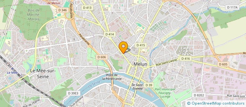 localisation de l'entreprise STAR BIKE à MELUN
