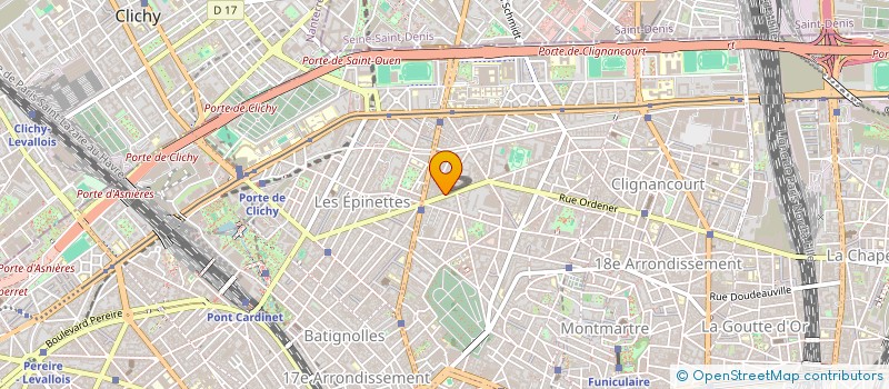 localisation de l'entreprise STAR BIKE IV à PARIS