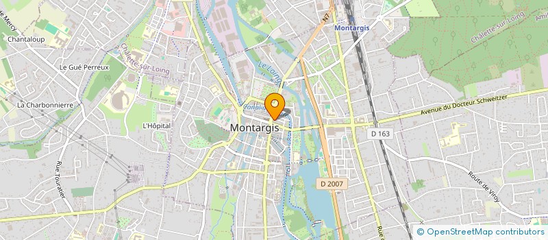 localisation de l'entreprise STAR BRASS à MONTARGIS