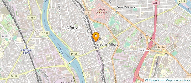 localisation de l'entreprise STAR BURGER  MAISONS-ALFORT