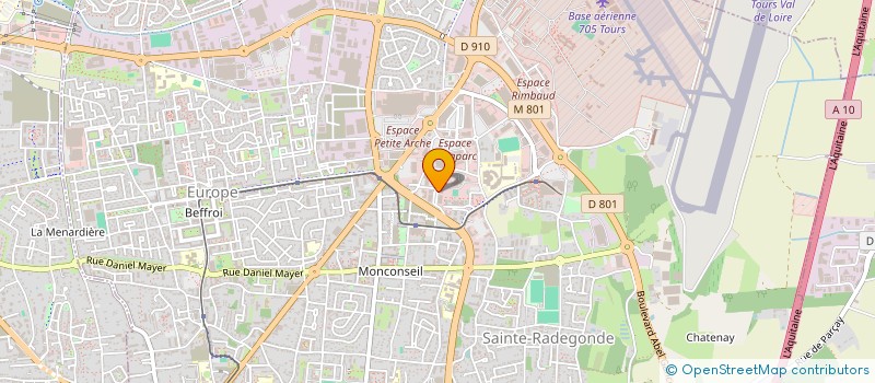 localisation de l'entreprise STAR BURGERS AND STEAKS  TOURS