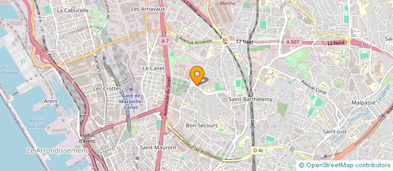 localisation de l'entreprise STAR CLEAN à MARSEILLE