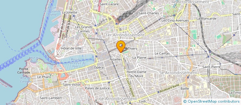 localisation de l'entreprise STAR@COM à MARSEILLE