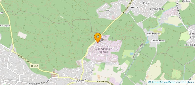 localisation de l'entreprise STAR COMMAND  SOORTS-HOSSEGOR