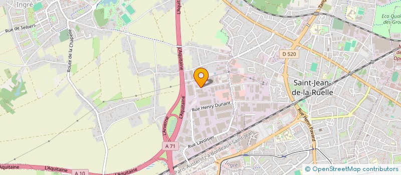 localisation de l'entreprise STAR CONCEPT 45  INGRE