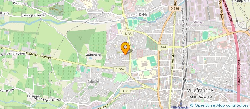 localisation de l'entreprise STAR CONCEPT DESIGNER à VILLEFRANCHE-SUR-SAONE