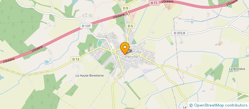 localisation de l'entreprise STAR CONSEIL à AUTHON-DU-PERCHE