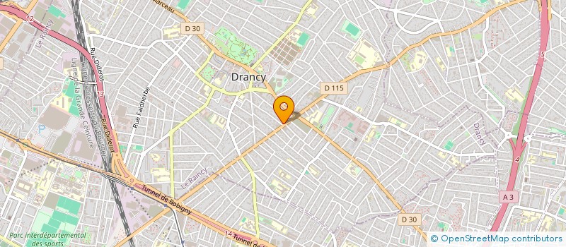 localisation de l'entreprise STAR CONSTRUCTION IDF à DRANCY