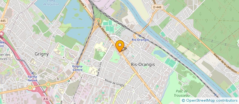localisation de l'entreprise STAR D INTERIEUR à RIS-ORANGIS