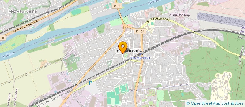 localisation de l'entreprise STAR DELICES à LES MUREAUX