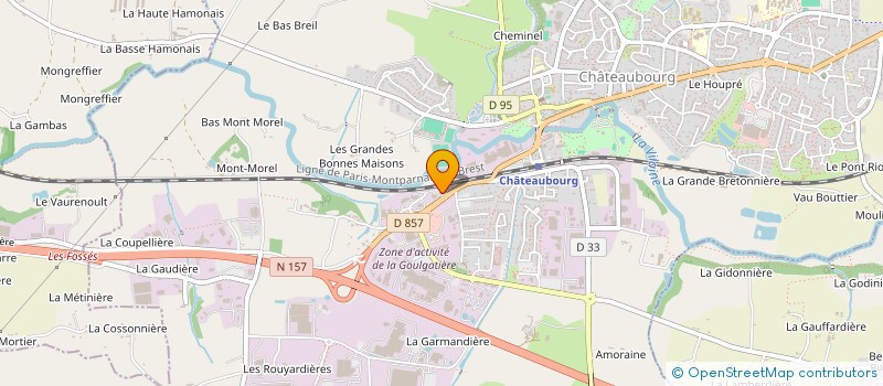 localisation de l'entreprise STAR DESSIN  CHATEAUBOURG