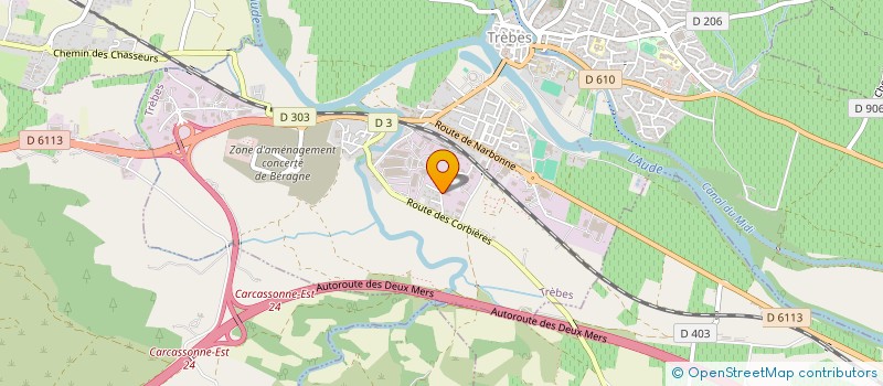 localisation de l'entreprise STAR DISCOUNT  TREBES