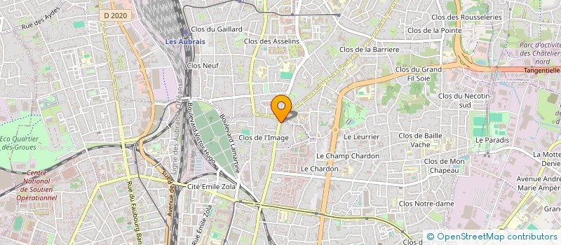 localisation de l'entreprise STAR ELECTRONIC à ORLEANS