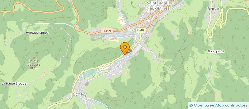 localisation de l'entreprise STAR ETANCHE  SAINTE-MARIE-AUX-MINES