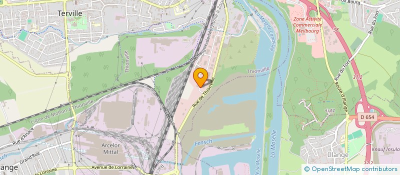 localisation de l'entreprise STAR EVENT'S à THIONVILLE