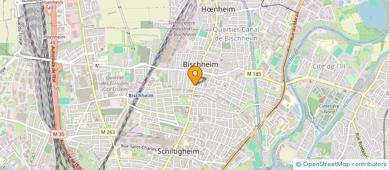localisation de l'entreprise STAR EXPRESS à BISCHHEIM