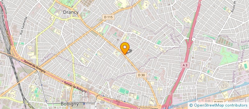 localisation de l'entreprise STAR EXPRESS  DRANCY