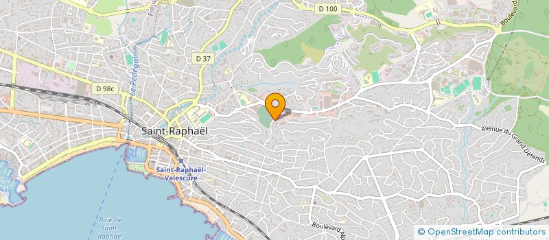 localisation de l'entreprise STAR FACADE  SAINT-RAPHAEL