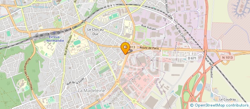 localisation de l'entreprise STAR FAST FOOD  BEAUMONT-LE-ROGER