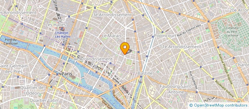 localisation de l'entreprise STAR FILM  PARIS