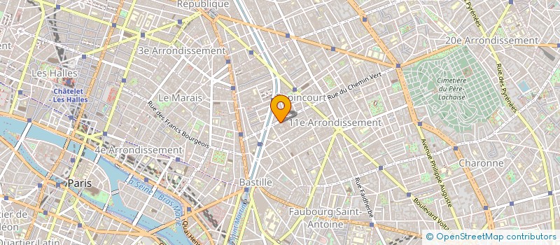 localisation de l'entreprise STAR FISH FRANCE à PARIS