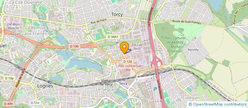 localisation de l'entreprise STAR FOOD à TORCY