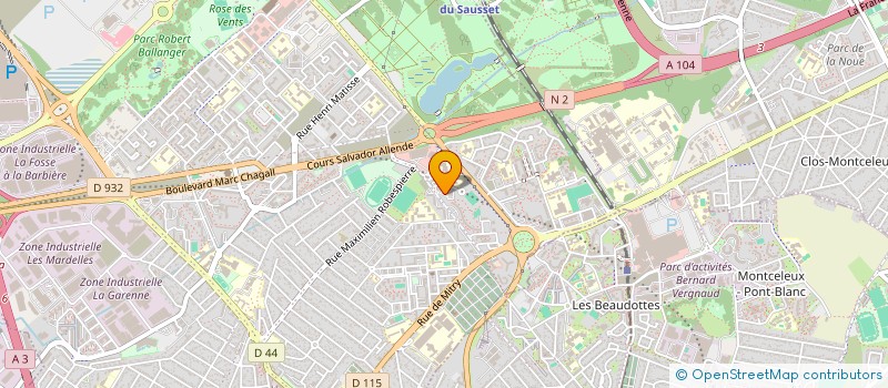localisation de l'entreprise STAR FRUITS à AULNAY-SOUS-BOIS
